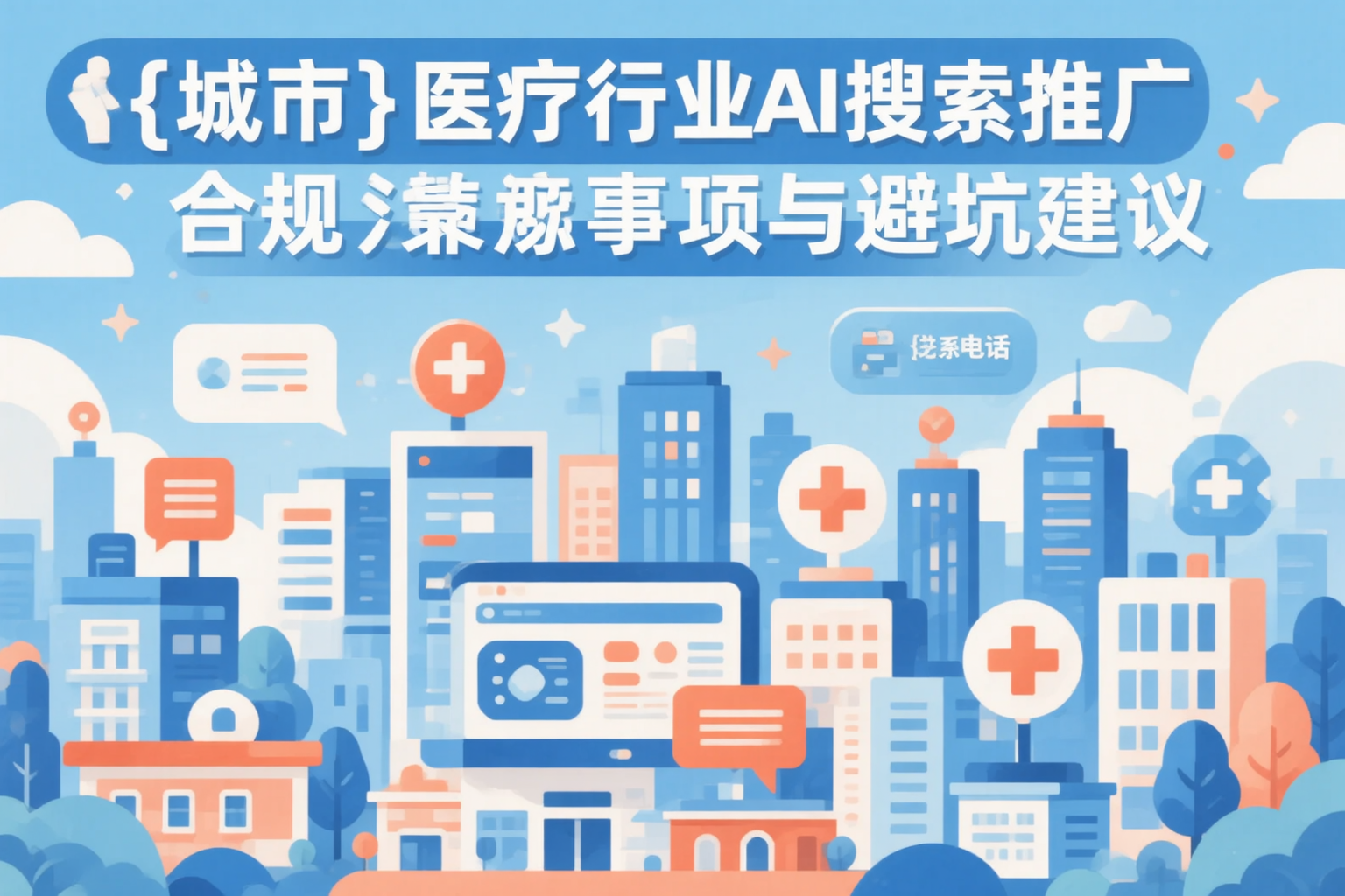 三明医疗行业AI搜索推广合规注意事项与避坑建议