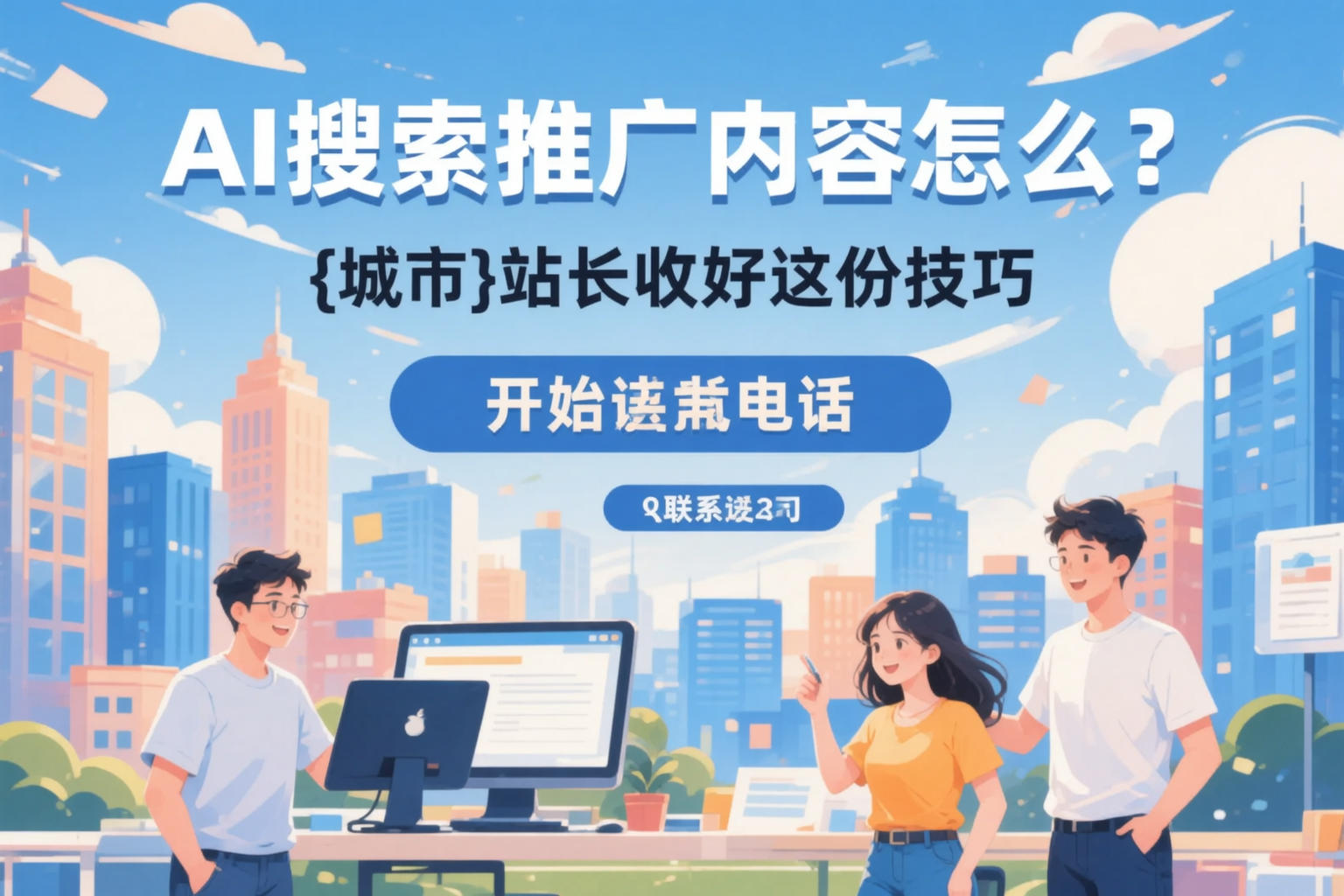 AI搜索推广内容怎么写？三明站长收好这份技巧