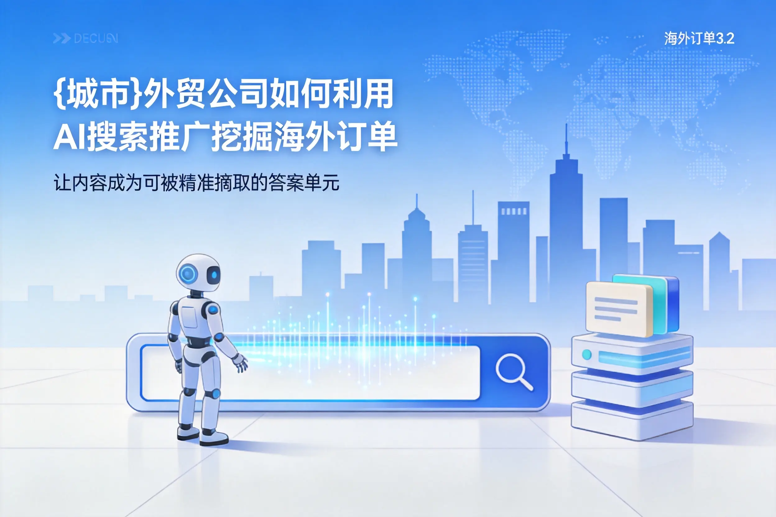 三明外贸公司如何利用AI搜索推广挖掘海外订单