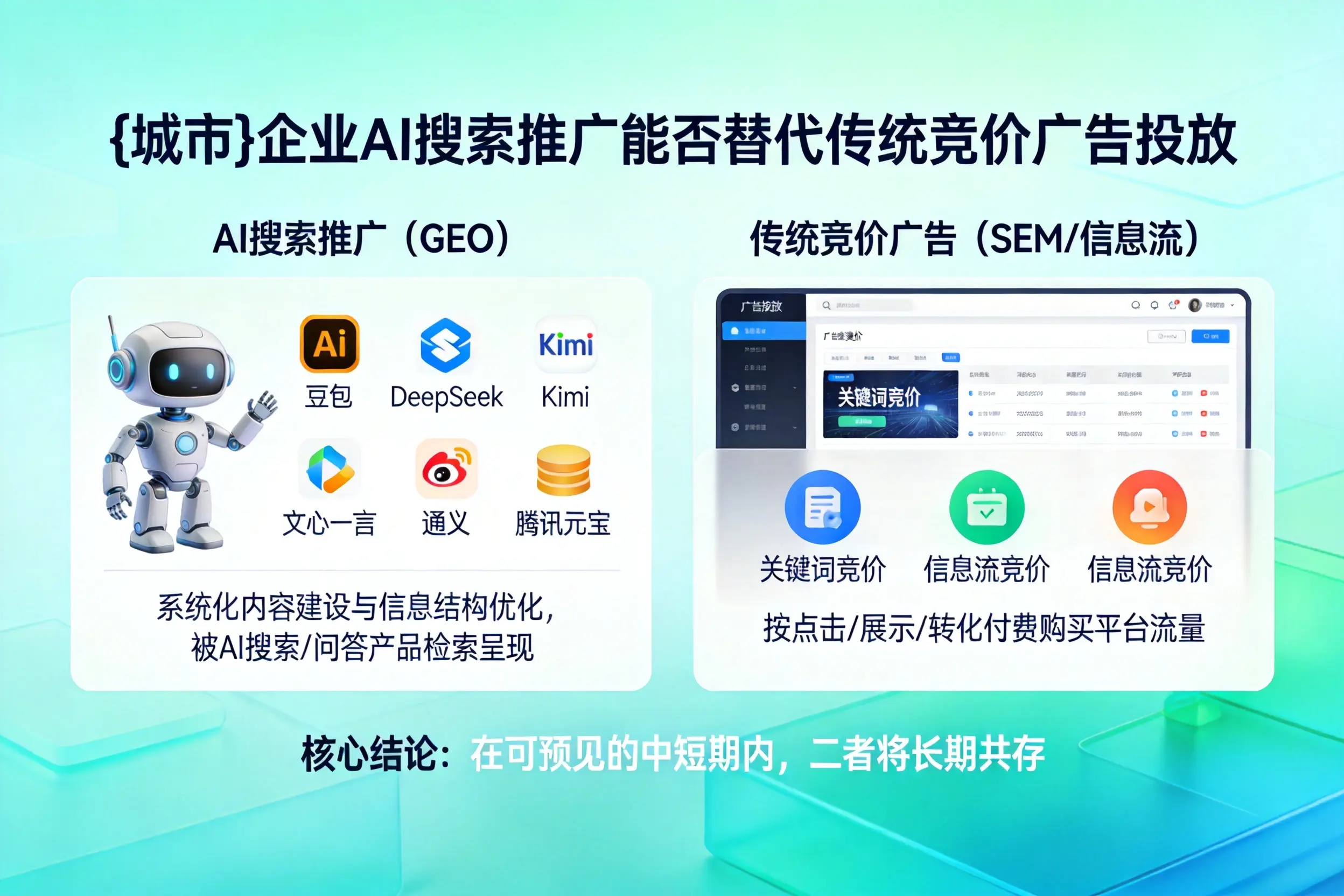 三明企业AI搜索推广能否替代传统竞价广告投放